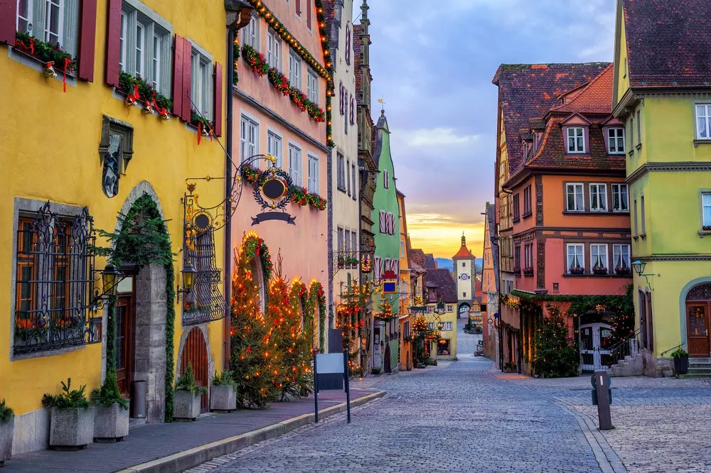 Panoramica de Núremberg, Alemania