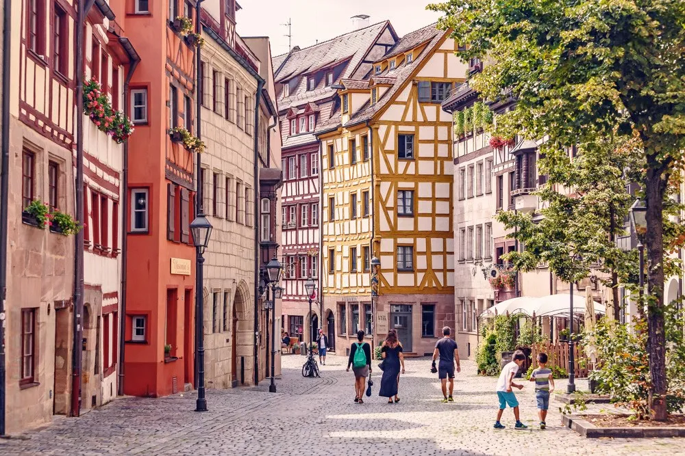 Weißgerbergasse, la calle mas bonita de Nuremberg