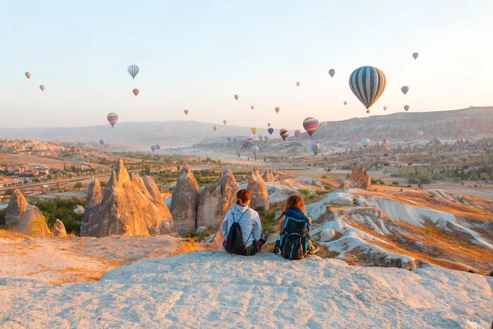 como volar en globo en Capadocia